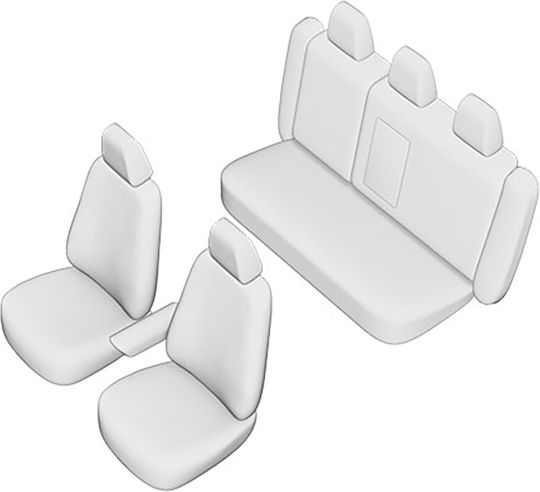 Set Umbrella Seat Covers Toyota Corolla 2007-2013 Split Bench