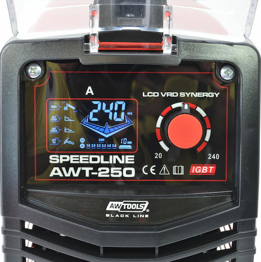 Awt-250 LCD VRD инверторен заваръчен апарат Speedline Synergy Black Line