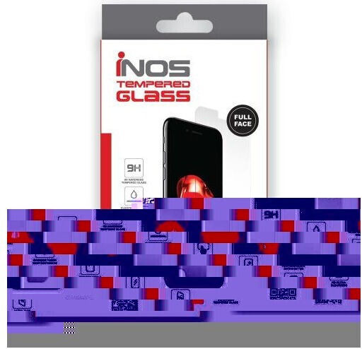 iNOS 0.33mm Vollflächig gehärtetes Glas Schwarz (Realme GT 2 Pro 5G)
