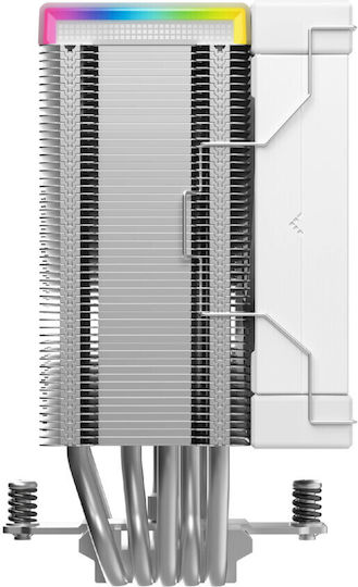 Deepcool AK500S Digital SE CPU Cooling Fan with RGB for AM4/AM5/1200/115x/1700 Socket White