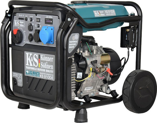 Könner & Söhnen Atsr Γεννήτρια Inverter Βενζίνης Τετράχρονη με Αυτόματη Μίζα και Ρόδες