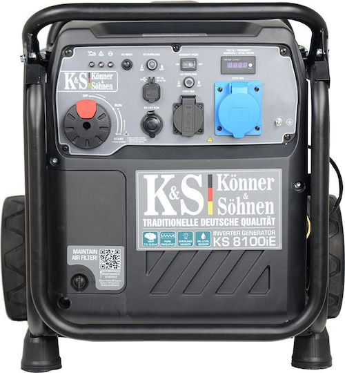 Könner & Söhnen Atsr Γεννήτρια Inverter Βενζίνης Τετράχρονη με Αυτόματη Μίζα και Ρόδες