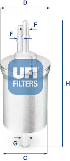 Ufi Gasoline Filter