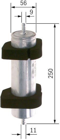 Bosch Gasoline Filter for Audi A4-A5-A6-A7-A8-Q5
