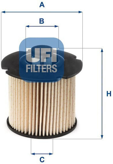 Ufi Fuel Filter 26.104.00