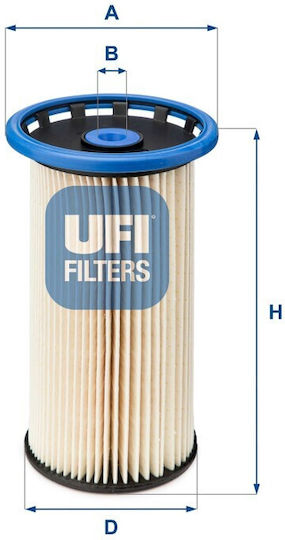Ufi Fuel Filter 26.038.00