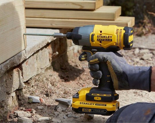 Stanley Fatmax Set Impact Drill Driver 18V with 2 Batteries 4Ah and Case