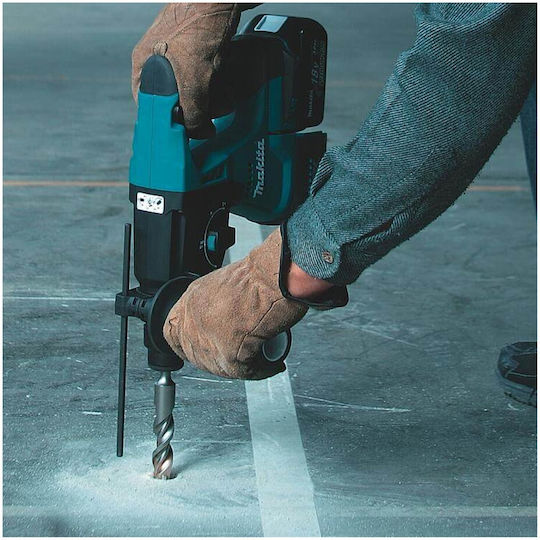 Makita DLX6114TJ Set Angle Wheel & Circular Saw & Drill Driver & Screwdriver & Multitool & Excavator 18V with 3 Batteries 5Ah and Case