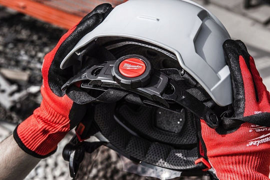 Milwaukee Bolt 200 Каска Строителна площадка Вентилиран Бял