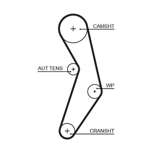 Water Pump Set + Gates Timing Belt