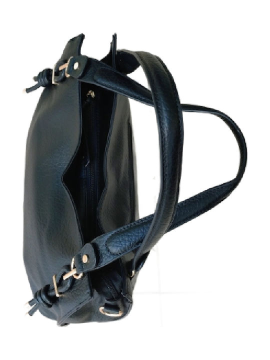 Leather Women's Bag Shoulder Black