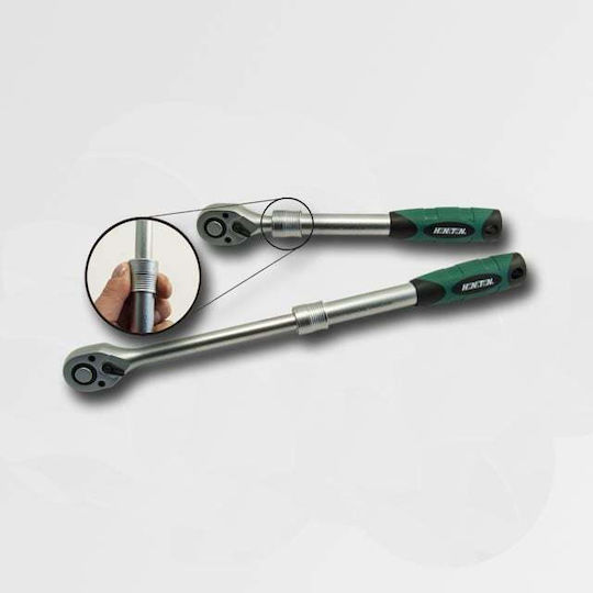 Honiton Cheie Telescopică Cu Clichet 72 Dinți Cu Gazdă Cadru 1/4" Lungime 20cm