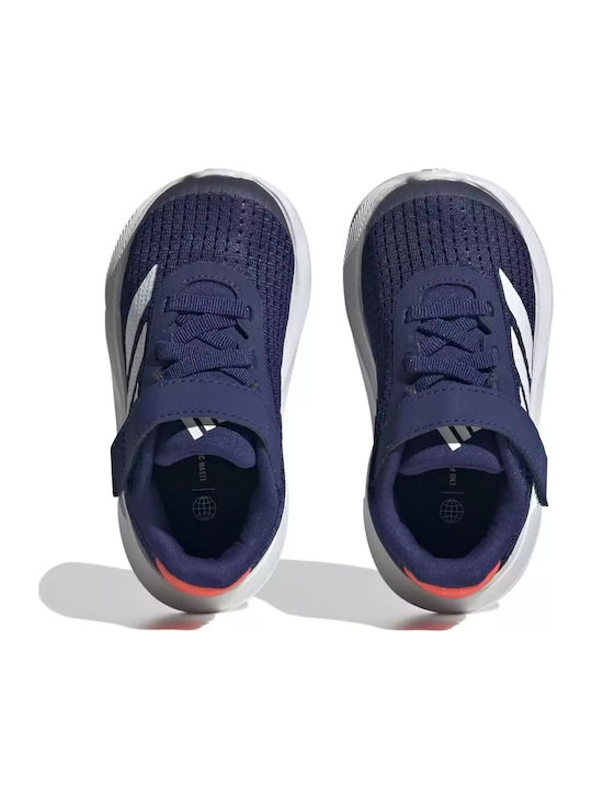 Duramo Duramo SL EL I Kids Sports Shoes Running with Hoop & Loop Closure Victory Blue / Cloud White / Solar Red