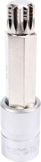 Yato 1/2" Walnut with Spline Head and Socket 1/2'' M17x100mm