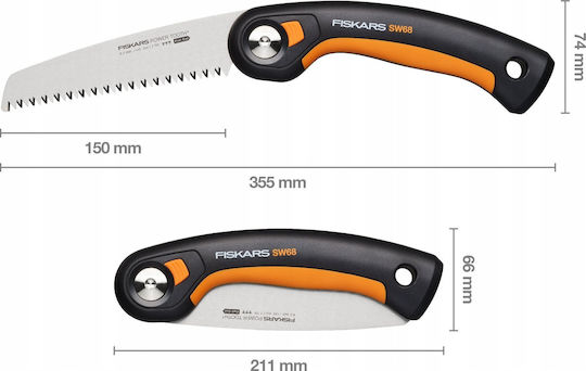 Fiskars Spaltaxt X32 X-Serie Klinge L + Klappsäge
