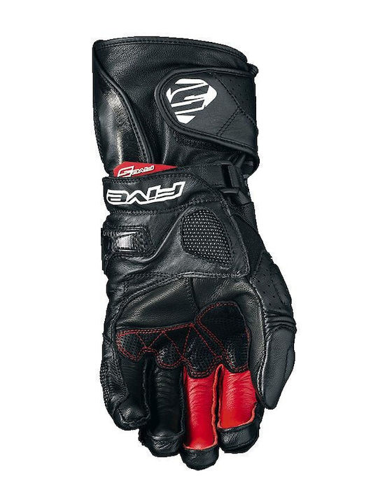 Five RFX1 Herren Motorradhandschuhe Leder Schwarz