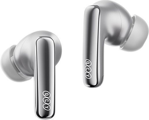 QCY Melobuds N70 Bluetooth Handsfree Earphones with Sweat Resistance and Charging Case Titanium
