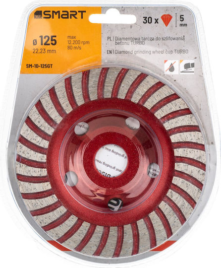 Smart 365 Δίσκος Λείανσης Δομικών Υλικών 125mm