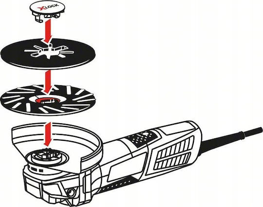 Bosch Disc de șlefuire Μetal 125mm