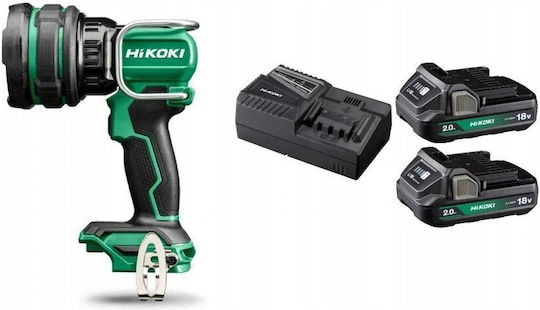 Hikoki Arbeitslampe Batterie LED mit einer Helligkeit von bis zu 750lm