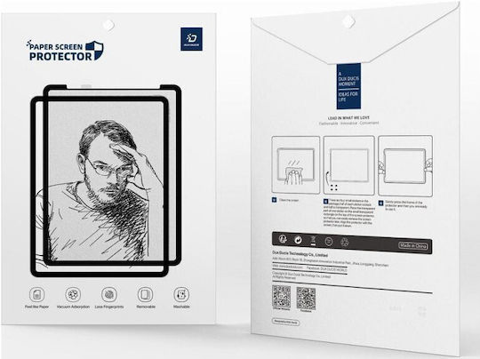 Dux Ducis Paper Мат Защитен екран (iPad Pro 2024 11" - Превод: iPad Pro 2024 11") Черен