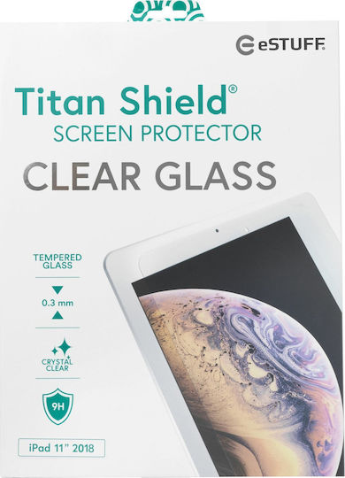 Estuff Titan Shield Sticlă Tempered Glass Apple iPad Pro 11 2024 Es503355