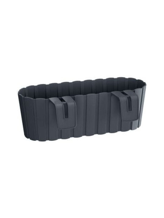 Prosperplast Boardee Hook planter Planter Box Plastic Gray 38.3x21.2x13cm.