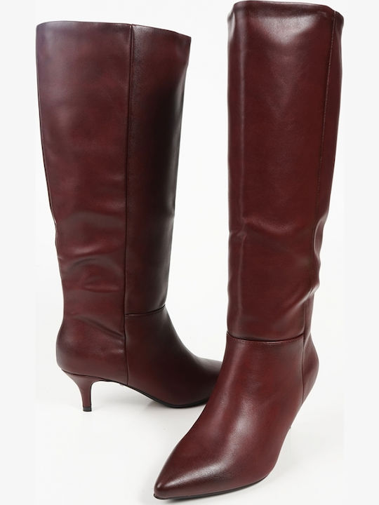 Damenstiefel Burgundisch