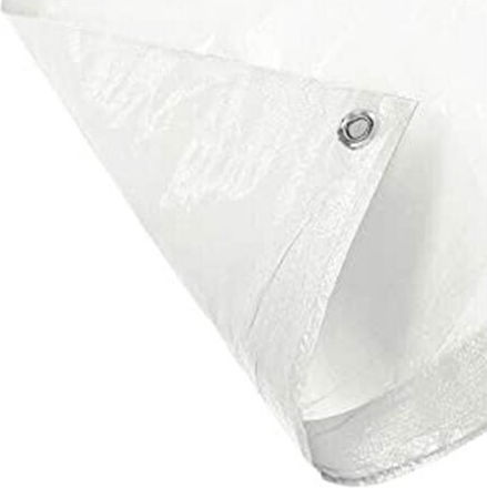 Waterproof Tarpaulin 150gr/m² 6x12m. Light Type White