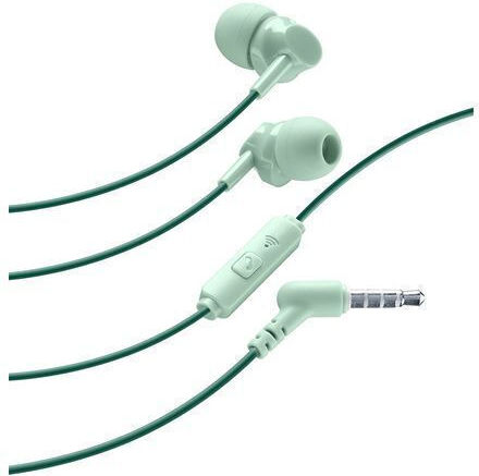 Cellular Line AUINEARSMART In-ear Handsfree με Βύσμα 3.5mm Πράσινο