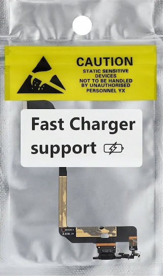 Charging Flex USB for iPhone XS Black Used