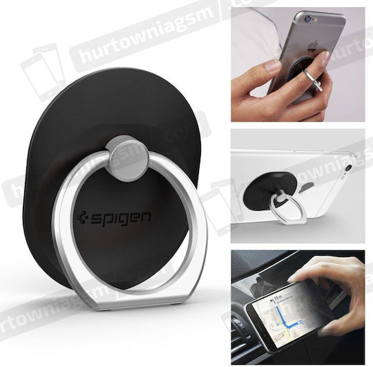 Spigen Style Ring Handy in Schwarz Farbe