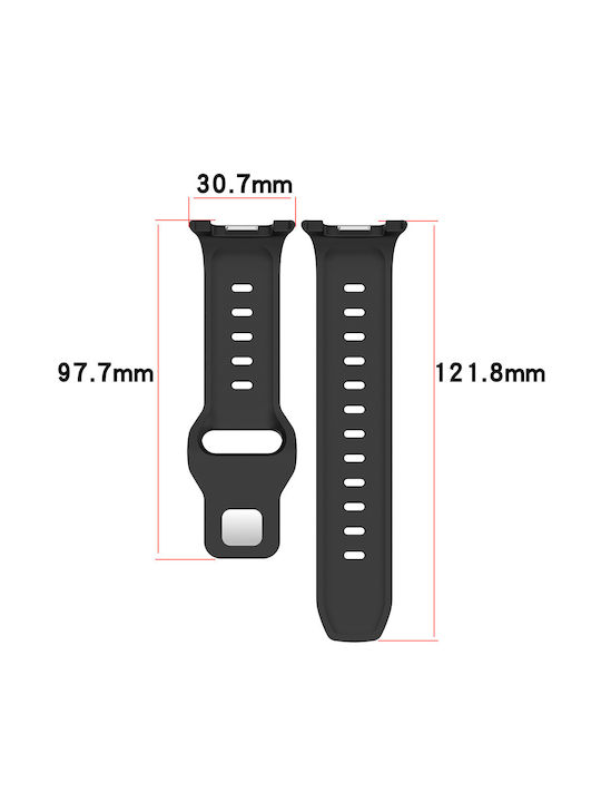 Techsuit Armband Silikon Orange (Samsung Galaxy Watch8 40mm, Watch8 44mm, Watch8 Classic)