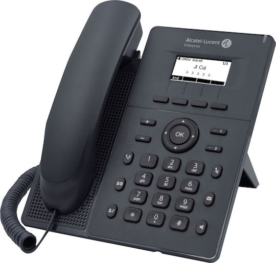 Alcatel H2P Cu fir Telefon IP 2 linii Negru