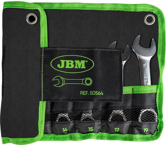 JBM Σετ Γερμανοπολύγωνα με Mέγεθος από 10mm έως 19mm 8τμχ