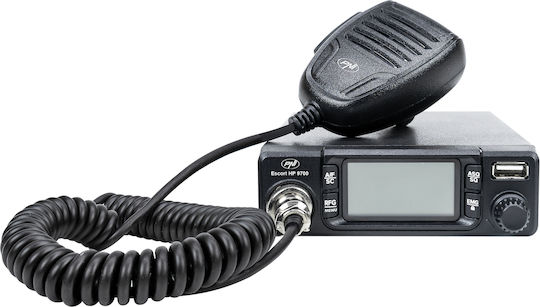 CB-Funkgerät PNI Escort HP 9700 12/24V USB ANC ASQ inklusive Zigarettenanzünderbuchse