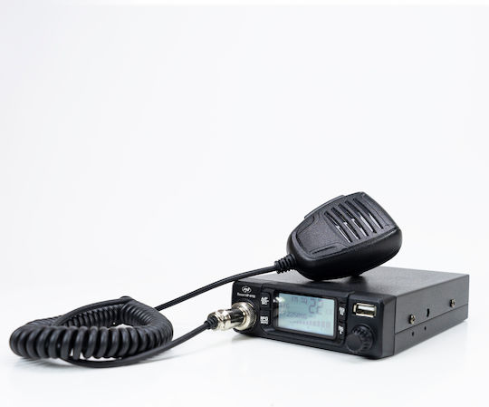 CB-Funkgerät PNI Escort HP 9700 12/24V USB ANC ASQ inklusive Zigarettenanzünderbuchse