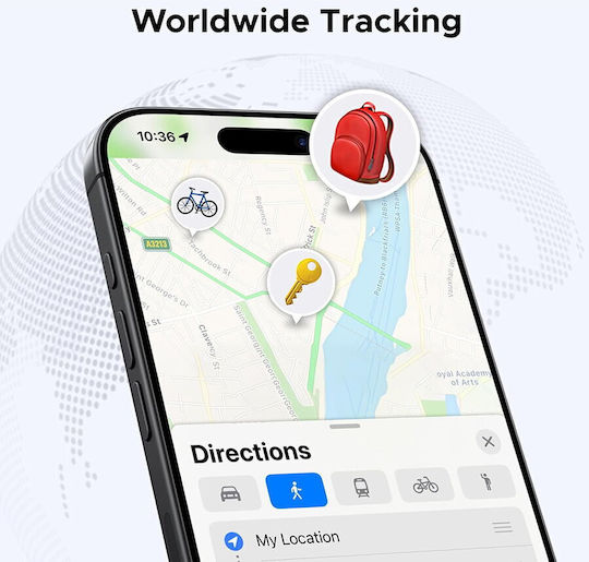 Ugreen CM816 Apple Find My Gray