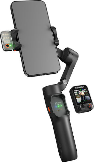 Hohem Isteady V3 Ultra Phone Gimbal with 3 Axis Stabilization and 9 Operating Hours Black
