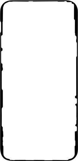 Αυτοκόλλητη Ταινία Οθόνης Μαύρο για iPhone 12 Pro Max