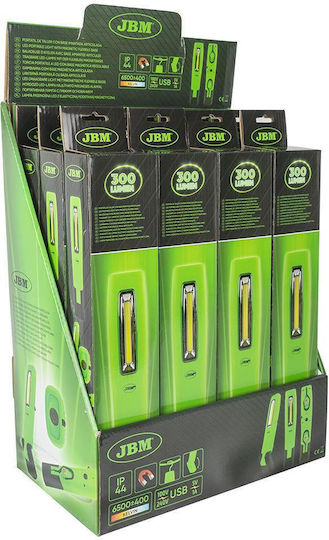 JBM Rechargeable Flashlight LED with Maximum Brightness 1000lm
