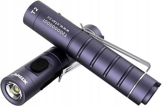 XTAR Lumină de lucru și de sit, cu baterie Lanternă LED cu Luminozitate Maximă 650lm T2