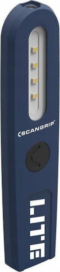 Scangrip Rechargeable Flashlight LED IP20 with Maximum Brightness 200lm