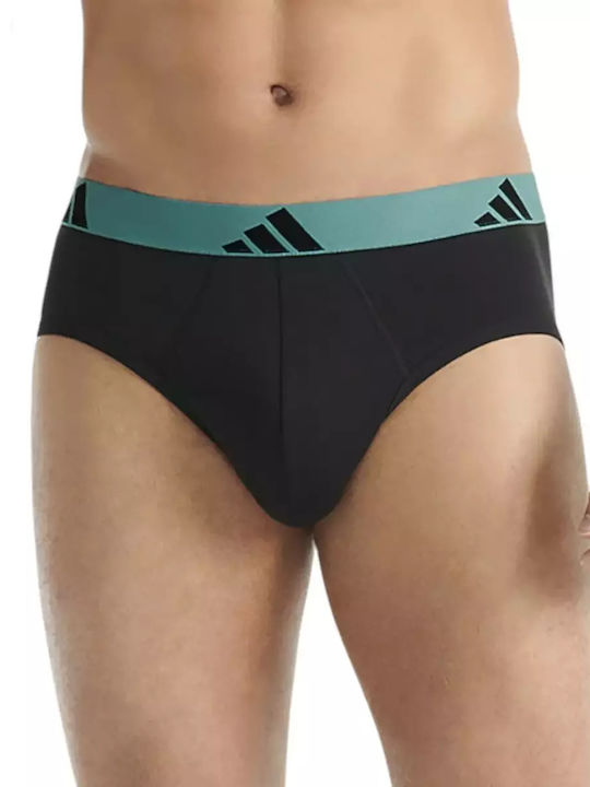 Active Flex Herren Slips Schwarz 3Packung