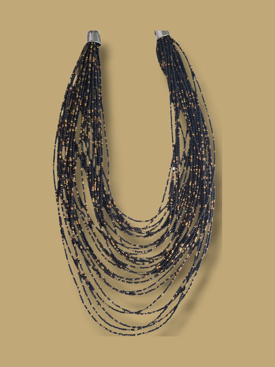 Touch Steel Necklace Black 58 421 g