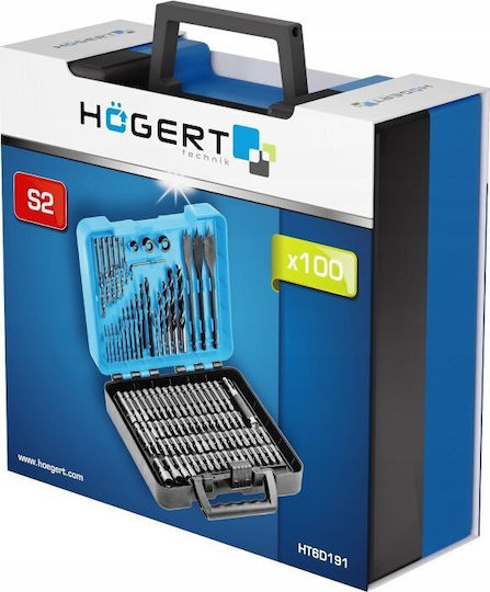 Hogert 100-piece Drilling Screwdriving Accessory Set