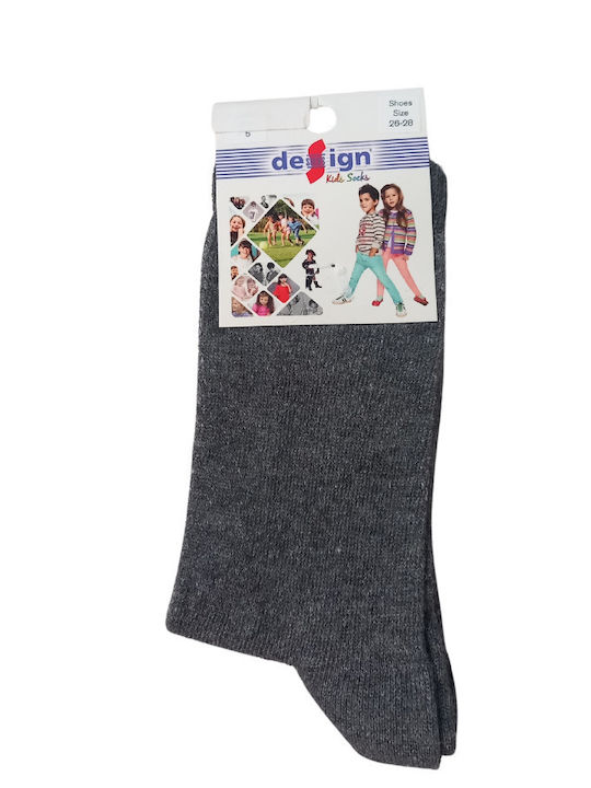 Design Socks Παιδικές Κάλτσες Μαύρες