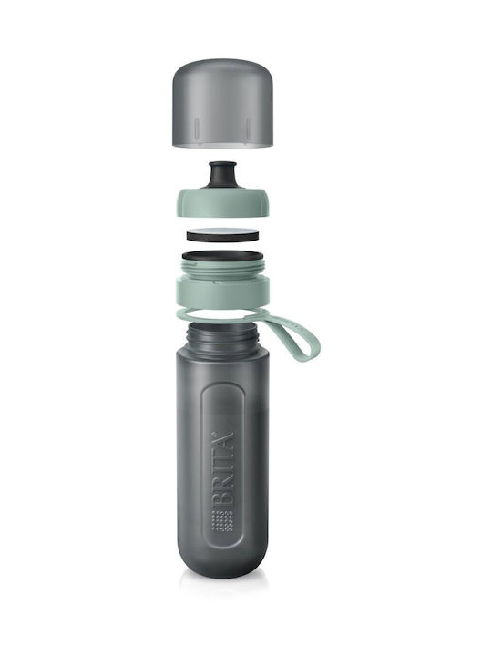 Brita Active Water Bottle With Filter 600ml Green