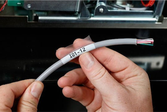 Brady Label Maker Tape 21m x 25.4mm in White Colour Compatible with Dymo Rhino/IND