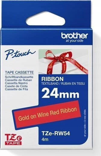 Brother P-Touch Ταινία Ετικετογράφου σε Κόκκινο Χρώμα Συμβατή με Brother TZe/TZ